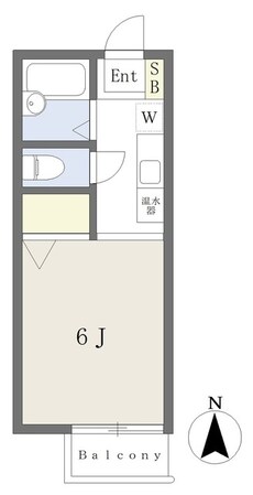 紫垣ハイツの物件間取画像